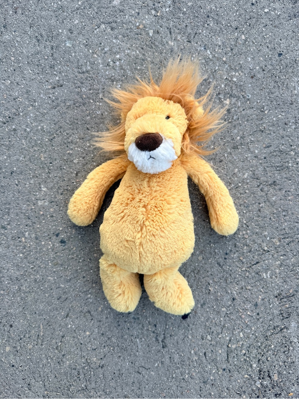 Jellycat Original Bashful Lion Plush Lion Stuffed Animal – Yellow Plush Cozy Toy
